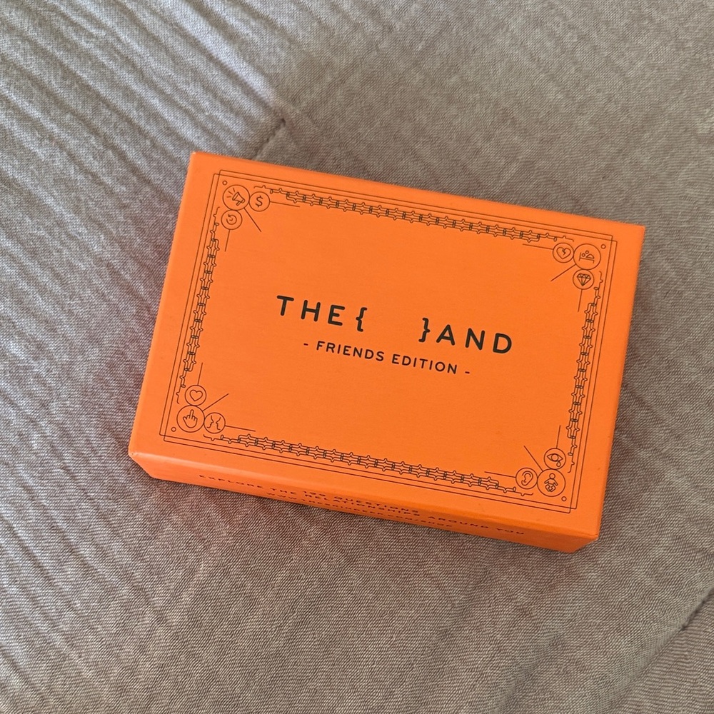 The Skin Deep - Orange Friends Edition Card Game